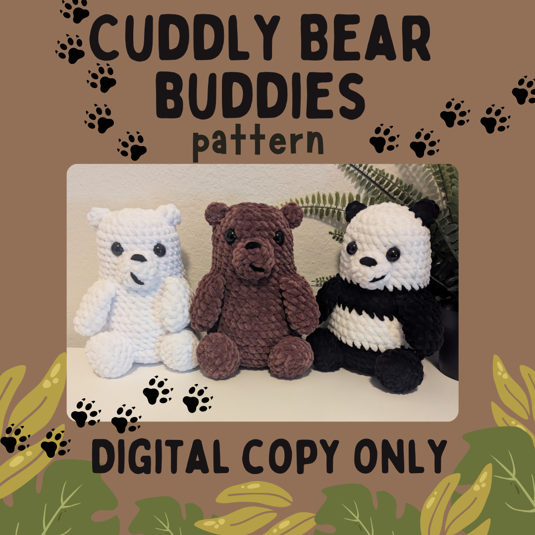 Cuddly Bear Buddies Pattern