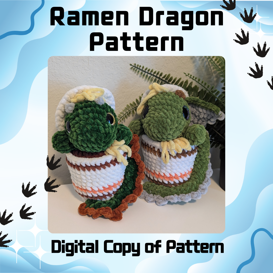 Ramen Dragon Pattern