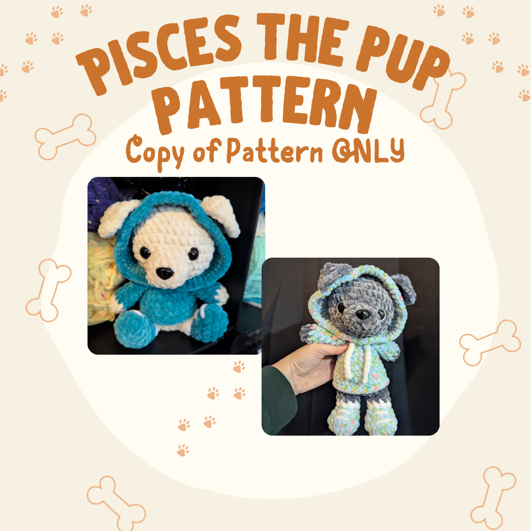 Pisces the Pup Pattern