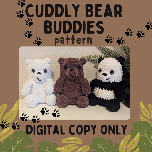 Cuddly Bear Buddies Pattern