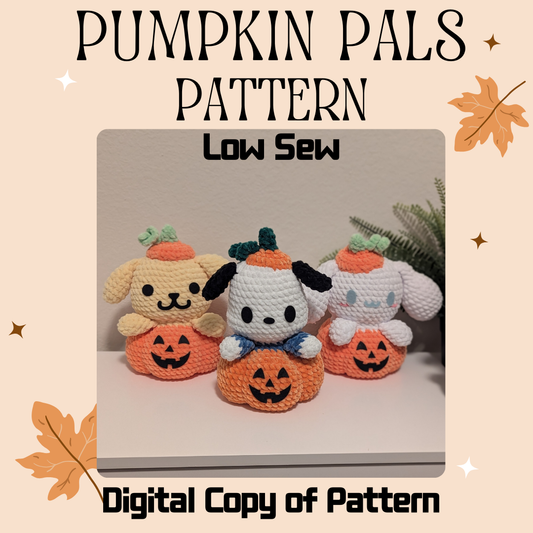 Pumpkin Pal Pattern (Low Sew)