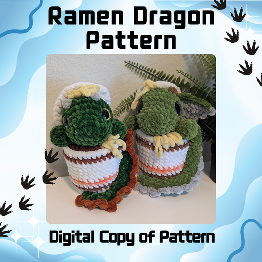 Ramen Dragon Pattern